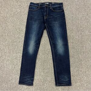 Goodfellow Slim Straight Jeans Dark Wash 33x32 Total‎ Flex Men’s Classic Denim